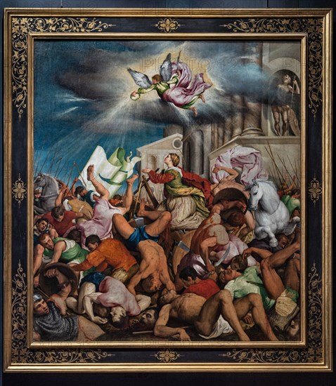 “Martyrdom of St. Catherine of Alessandria”, by Jacopo Bassano