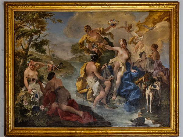 “Diana and the nymphs”, by Giambattista Pittoni