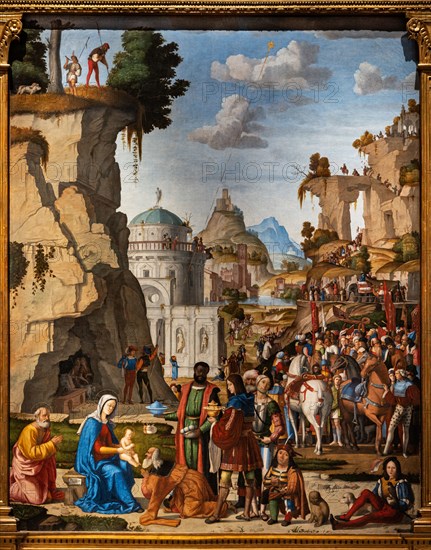 “Adoration by the Wise Men”, by Marcello Fogolino