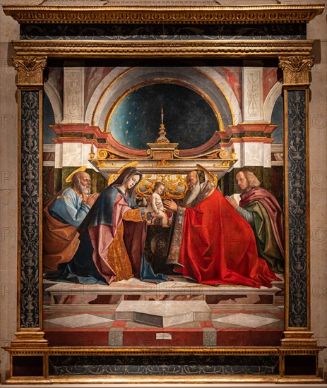 “Presentation of Jesus at the Temple”, by Bartolomeo Montagna