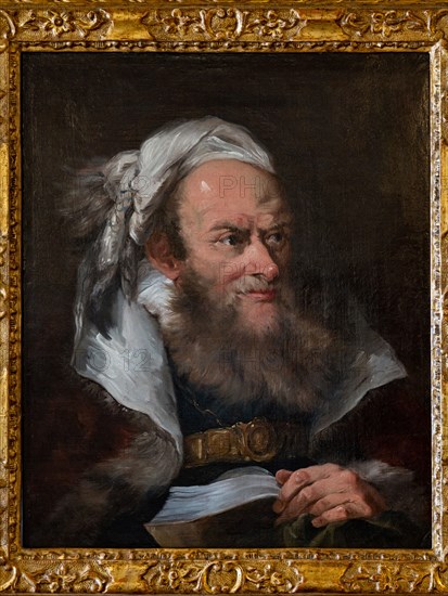 “Head of a Merchant”, by Giandomenico Tiepolo