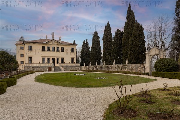 View of the Villa Valmarana ai nani.