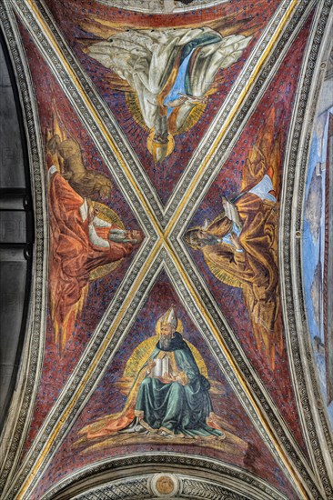 “The Four Doctors of the Church”, by Rosselli