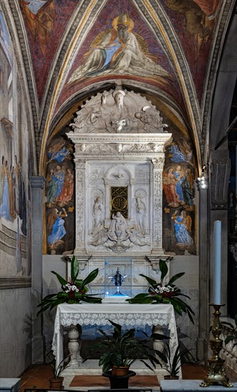 Chapel of the miracle of the Sacrament from the Chiesa di S. Ambrogio, Firenze