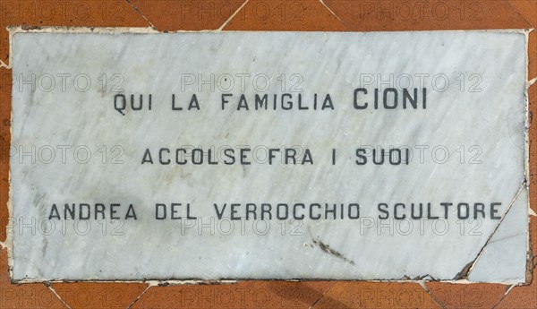 Tombstone of Andrea del Verrocchio