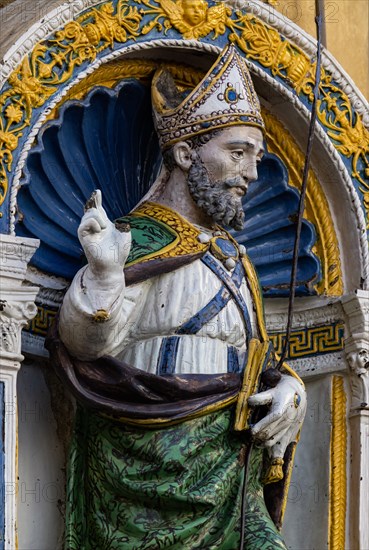 “Tabernacle of St. Ambrose”, by Giovanni Della Robbia