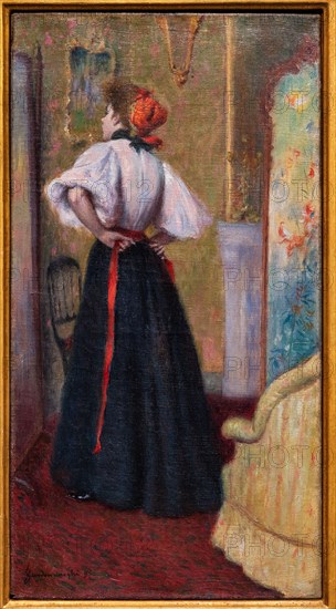 “Looking in the Mirror” by Federico Zandomeneghi