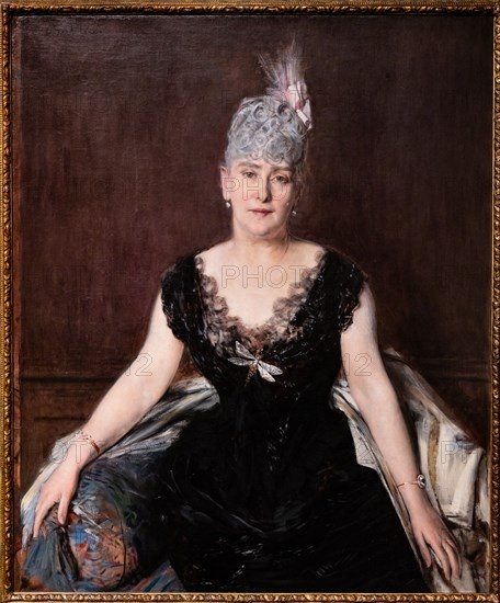 “Portrait of Madame Seligman” by Giovanni Boldini