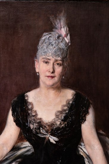 “Portrait of Madame Seligman” by Giovanni Boldini