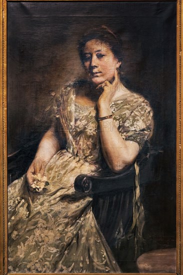 “Portrait of a Lady” by José Villegas Cordero