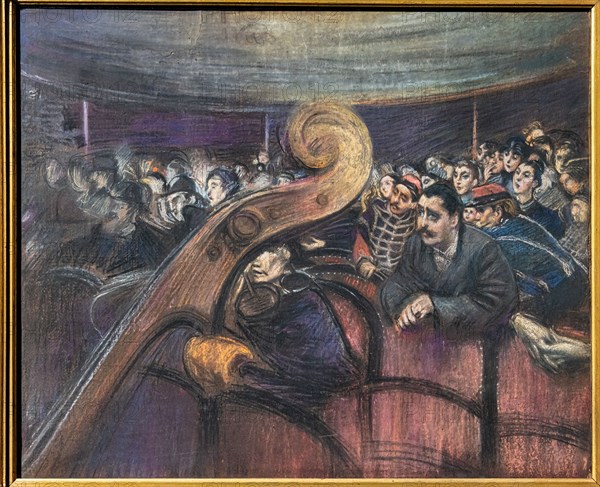 “At theatre” by Giovanni Boldini