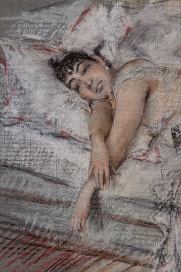 “The Countess of Rasty in Bed ” by Giovanni Boldini