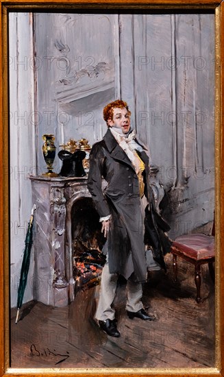 “Portrait of Coquelin Ainé” by Giovanni Boldini