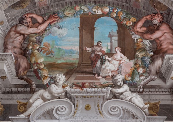 Sassuolo, Este Ducal Palace, the Bacchus Gallery