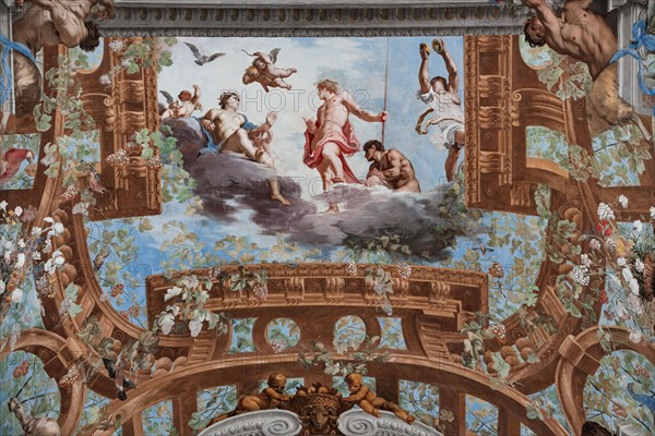 Sassuolo, Este Ducal Palace, the Bacchus Gallery