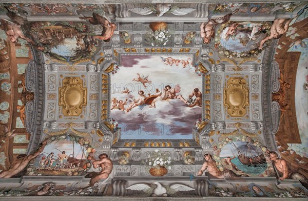 Sassuolo, Este Ducal Palace, the Bacchus Gallery