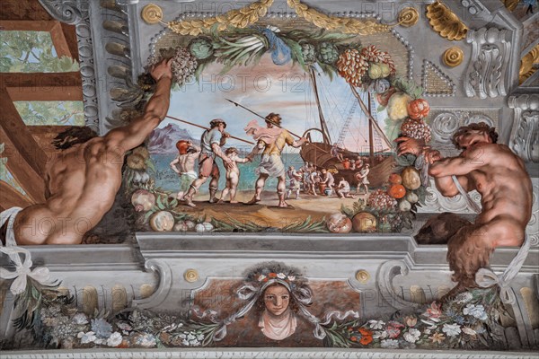 Sassuolo, Este Ducal Palace, the Bacchus Gallery