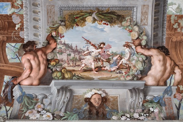 Sassuolo, Este Ducal Palace, the Bacchus Gallery