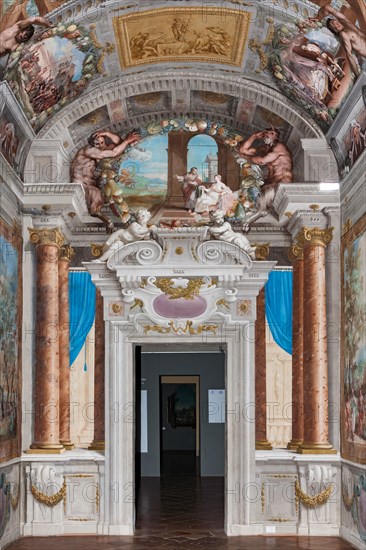 Sassuolo, Este Ducal Palace, the Bacchus Gallery