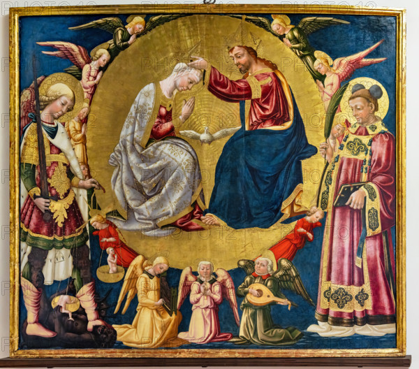 “Incoronazione della Vergine”, di Neri di Bicci, dipinto su tavola, 1473.

[ENG]
“Coronation of the Virgin”, by Neri di Bicci, 1473, painting on panel.
Museo del Cenacolo di Sant'Apoll, Firenze (FI) - Florence, Toscana - Tuscany, Italia - Italy