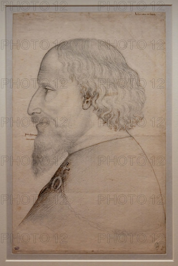 “Profile of the Emperor Sigismund of Luxembourg”, by Antonio di Puccio, known as Pisanello, brown ink and pencil on paper, 1432-3.
Musée du Louvre, Parigi - Paris, Francia - France
