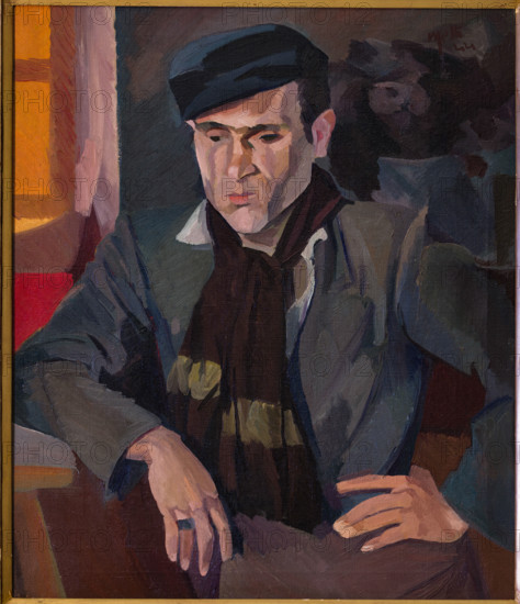 “L’operaio” di Roberto Melli (1885 -1958).
Olio su tela, cm. 70 x 59,5.
Collezione Assicoop Unipol, inv. n° 784
Collezione Assicoop - Unipol, Modena (MO), Emilia Romagna, Italia - Italy