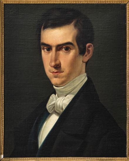 “Ritratto dell’Arciduca Ferdinando Carlo”, di Ferdinando Manzini (1817 - 18886).
Olio su tela, cm. 46,5 x 37.
Collezione Assicoop Unipol, inv. n° 797.
Collezione Assicoop - Unipol, Modena (MO), Emilia Romagna, Italia - Italy