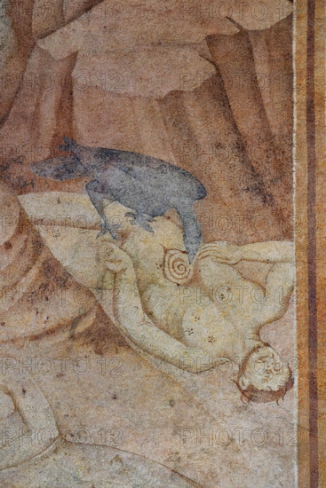 Pisa, Camposanto monumentale:
 ”Diluvio Universale”;  affreschi di Piero di Puccio, 1389/1391.
Particolare.

[ENG]
Pisa, Monumental Cemetery: 
 “Great Flood”; frescoes by Piero di Puccio - 1389/1391. 
Detail.
Camposanto Monumentale, Pisa (PI), Toscana - Tuscany, Italia - Italy