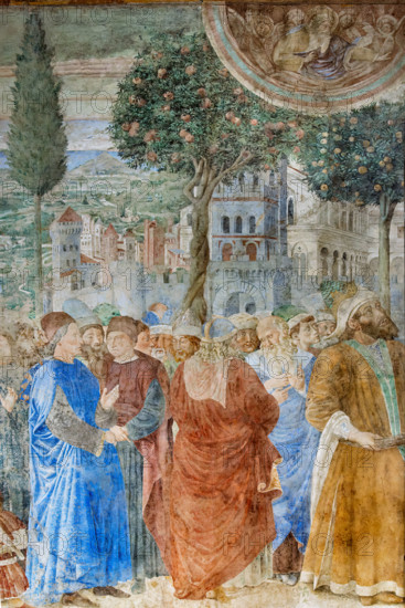 Pisa, Camposanto monumentale:
“Costruzione della Torre di Babele”, affreschi di Benozzo Gozzoli, 1469/70.
Particolare.

[ENG]
Pisa, Monumental Cemetery: 
 “Construction of the Tower of Babel”, frescoes by Benozzo Gozzoli, 1469/70. 
Detail.
Camposanto Monumentale, Pisa (PI), Toscana - Tuscany, Italia - Italy