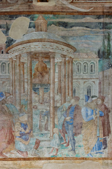 Pisa, Camposanto monumentale:
“Abramo e gli Adoratori di Belo (Baal)”, affreschi di Benozzo Gozzoli, 1470/71.
Particolare.

[ENG]
Pisa, Monumental Cemetery: 
“Abraham and the Worshippers of Belus (Baal)”, frescoes by Benozzo Gozzoli, 1470/71. 
Detail.
Camposanto Monumentale, Pisa (PI), Toscana - Tuscany, Italia - Italy