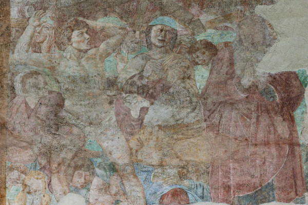 Pisa, Camposanto monumentale:
“Incendio di Sodoma”, affreschi di Benozzo Gozzoli, 1473/75.

[ENG]
Pisa, Monumental Cemetery: 
“Burning of Sodoma”, frescoes by Benozzo Gozzoli, 1473/75.
Camposanto Monumentale, Pisa (PI), Toscana - Tuscany, Italia - Italy