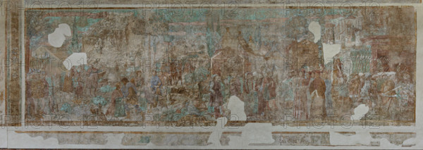 Pisa, Monumental Cemetery: 
“The Meeting of Esau and Jacob - The Rape of Dinah”, frescoes by Benozzo Gozzoli, 1473/75.
Camposanto Monumentale, Pisa (PI), Toscana - Tuscany, Italia - Italy