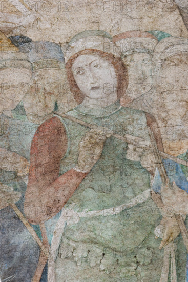 Pisa, Camposanto monumentale:
“La Verga di Aronne e il serpente di bronzo”,  affreschi di Benozzo Gozzoli, 1481.
Particolare.

[ENG]
Pisa, Monumental Cemetery: 
“Aaron’s Rod and the Bronze Serpent”, frescoes by Benozzo Gozzoli, 1481.
Detail.
Camposanto Monumentale, Pisa (PI), Toscana - Tuscany, Italia - Italy