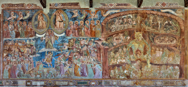 Pisa, Camposanto monumentale:
“Giudizio Universale”.  Affreschi di Buonamico Buffalmacco, 1336/1341.

[ENG]
Pisa, Monumental Cemetery: "The Last Judgement”. Frescoes by Buonamico Buffalmacco, 1336/1341.
Camposanto Monumentale, Pisa (PI), Toscana - Tuscany, Italia - Italy