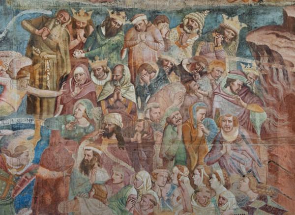 Pisa, Camposanto monumentale:
“Giudizio Universale”.  Affreschi di Buonamico Buffalmacco, 1336/1341.
Particolare con il gruppo di peccatori.

[ENG]
Pisa, Monumental Cemetery: "The Last Judgement”. Frescoes by Buonamico Buffalmacco, 1336/1341.
Detail with the group of sinners.
Camposanto Monumentale, Pisa (PI), Toscana - Tuscany, Italia - Italy