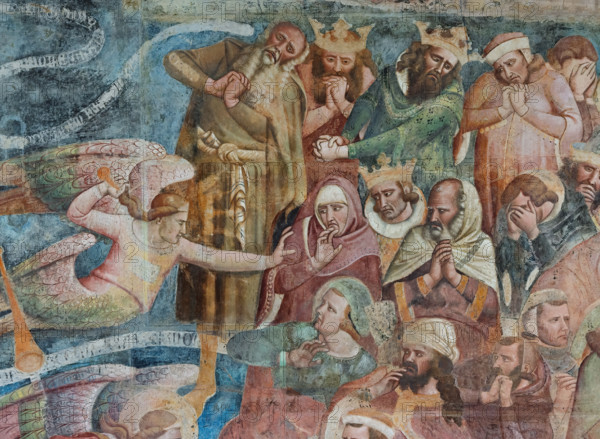 Pisa, Camposanto monumentale:
“Giudizio Universale”.  Affreschi di Buonamico Buffalmacco, 1336/1341.
Particolare con il gruppo di peccatori.

[ENG]
Pisa, Monumental Cemetery: "The Last Judgement”. Frescoes by Buonamico Buffalmacco, 1336/1341.
Detail with the group of sinners.
Camposanto Monumentale, Pisa (PI), Toscana - Tuscany, Italia - Italy