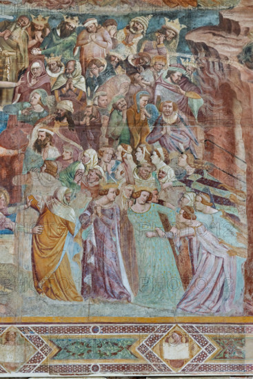 Pisa, Camposanto monumentale:
“Giudizio Universale”.  Affreschi di Buonamico Buffalmacco, 1336/1341.
Particolare con il gruppo di peccatori.

[ENG]
Pisa, Monumental Cemetery: "The Last Judgement”. Frescoes by Buonamico Buffalmacco, 1336/1341.
Detail with the group of sinners.
Camposanto Monumentale, Pisa (PI), Toscana - Tuscany, Italia - Italy