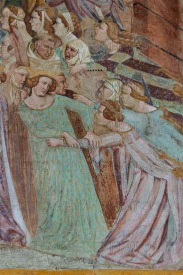 Pisa, Camposanto monumentale:
“Giudizio Universale”.  Affreschi di Buonamico Buffalmacco, 1336/1341.
Particolare con il gruppo di peccatori.

[ENG]
Pisa, Monumental Cemetery: "The Last Judgement”. Frescoes by Buonamico Buffalmacco, 1336/1341.
Detail with the group of sinners.
Camposanto Monumentale, Pisa (PI), Toscana - Tuscany, Italia - Italy