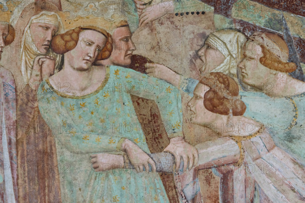 Pisa, Camposanto monumentale:
“Giudizio Universale”.  Affreschi di Buonamico Buffalmacco, 1336/1341.
Particolare con il gruppo di peccatori.

[ENG]
Pisa, Monumental Cemetery: "The Last Judgement”. Frescoes by Buonamico Buffalmacco, 1336/1341.
Detail with the group of sinners.
Camposanto Monumentale, Pisa (PI), Toscana - Tuscany, Italia - Italy