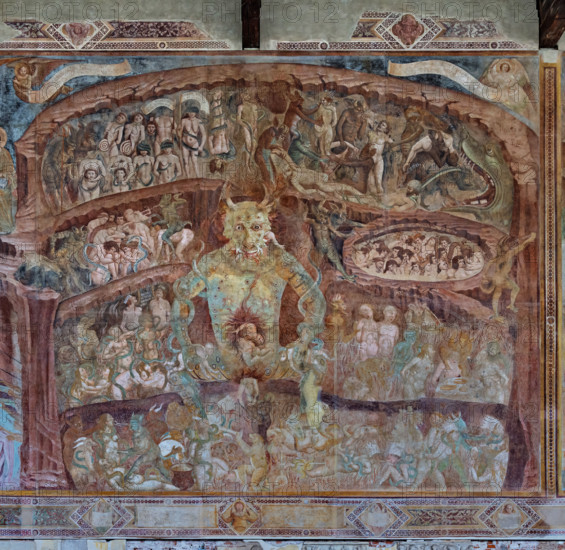 Pisa, Camposanto monumentale:
“Inferno”.  Affreschi di Buonamico Buffalmacco, 1336/1341.

[ENG]
Pisa, Monumental Cemetery: “Hell”. Frescoes by Buonamico Buffalmacco, 1336/1341.
Camposanto Monumentale, Pisa (PI), Toscana - Tuscany, Italia - Italy