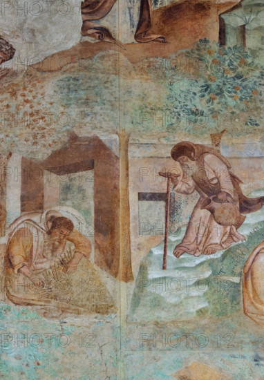 Pisa, Camposanto Monumentale: “Tebaide”,
storie degli Eremiti e dei Santi Padri ispirate alla “Vitae Patrum” del canonico domenicano Cavalca. Particolare. Affreschi di Buonamico Buffalmacco, 1336/1341.

[ENG]
Pisa, Monumental Cemetery: “Thebaid”, Stories of the Hermits and the Holy Fathers inspired by the Vitae Patrum by the Dominican Domenico Canon Cavalca. Detail.
Frescoes by Buonamico Buffalmacco, 1336/1341.
Camposanto Monumentale, Pisa (PI), Toscana - Tuscany, Italia - Italy