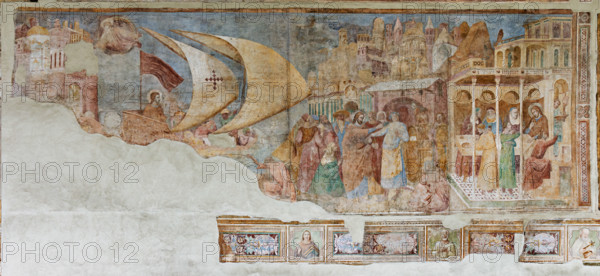 Pisa, Camposanto monumentale:
“Ritorno a Pisa di San Ranieri”, affresco di Antonio Veneziano, 1384/1386.

[ENG]
Pisa, Monumental Cemetery: 
“Return to Pisa of Saint Ranieri”, fresco by Antonio Veneziano, 1384/1386.
Camposanto Monumentale, Pisa (PI), Toscana - Tuscany, Italia - Italy