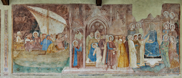 Pisa, Camposanto monumentale:
“San Ranieri in Terrasanta”, affresco di Andrea di Bonaiuto, 1376/1378.

[ENG]
Pisa, Monumental Cemetery: 
“Saint Ranieri in the Holy Land”, fresco by Andrea di Bonaiuto, 1376/1378.
Camposanto Monumentale, Pisa (PI), Toscana - Tuscany, Italia - Italy