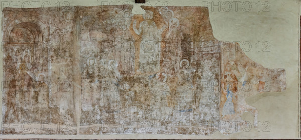 Pisa, Camposanto monumentale:
“ Tentazioni e miracoli di San Ranieri”, affresco di Andrea di Bonaiuto, 1376/1378.

[ENG]
Pisa, Monumental Cemetery: 
“Temptations and miracles of Saint Ranieri”, fresco by Andrea di Bonaiuto, 1376/1378.
Camposanto Monumentale, Pisa (PI), Toscana - Tuscany, Italia - Italy