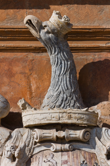 Palazzo Reale (Palazzo dei Normanni), fronte Nord-Est:
Palazzo Reale o "dei Normanni", Palermo (PA), Sicilia - Sicily, Italia - Italy