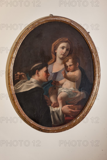 Palermo, Palazzo Reale o Palazzo dei Normanni, Appartamento Reale, Stanza del Segretario generale, Quadreria del Palazzo: "Madonna con Bambino e Santo".
[ENG]
Palermo, The Royal Palace or Palazzo dei Normanni (Palace of the Normans), The Royal Apartment, Room of the General Secretary, Collection of paintings. "The Virgin Mary with Infant Jesus and Saint".
Palazzo Reale (Palazzo dei Norma, Palermo (PA), Sicilia - Sicily, Italia - Italy