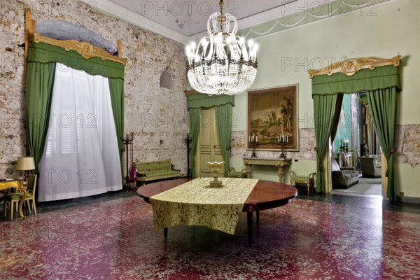 Palermo, Palazzo Reale o Palazzo dei Normanni, Appartamento Reale, Sala muri scrostati o Sala ex Presidenti: veduta.

[ENG]
Palermo, The Royal Palace or Palazzo dei Normanni (Palace of the Normans), The Royal Apartment, Room of the Peeling Walls or Former Presidents: view.
Palazzo Reale (Palazzo dei Norma, Palermo (PA), Sicilia - Sicily, Italia - Italy