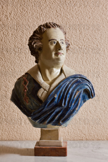 Palermo, Palazzo Reale o Palazzo dei Normanni, R1, commissioni: busto di terracotta di manifattura siciliana, 1784.

[ENG]
Palermo, The Royal Palace or Palazzo dei Normanni (Palace of the Normans), R1, Assignments: earthenware bust, Sicilian manufacture, 1784.
Palazzo Reale (Palazzo dei Norma, Palermo (PA), Sicilia - Sicily, Italia - Italy
