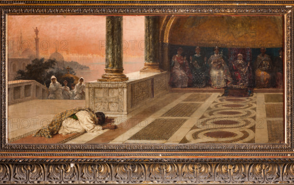 Palermo, Palazzo Reale o Palazzo dei Normanni, R1, commissioni: dipinto di stile orientalista.

[ENG]
Palermo, The Royal Palace or Palazzo dei Normanni (Palace of the Normans), R1, Assignments:
Palazzo Reale (Palazzo dei Norma, Palermo (PA), Sicilia - Sicily, Italia - Italy