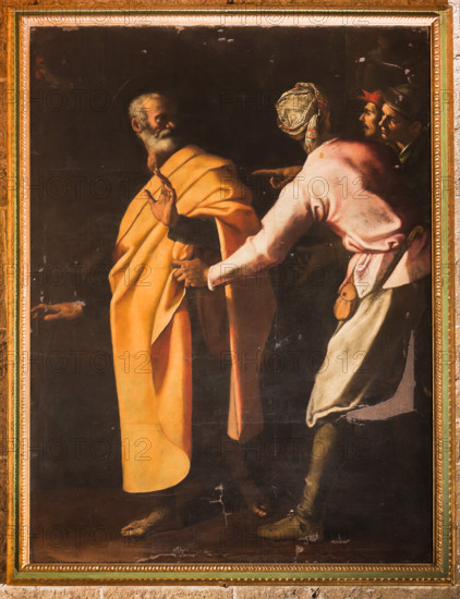 Palermo, Palazzo Reale o Palazzo dei Normanni,  Uffici della Presidenza: dipinto della quadreria.

[ENG]
Palermo, The Royal Palace or Palazzo dei Normanni (Palace of the Normans), Offices of the Presidency: painting of the collection.
Palazzo Reale (Palazzo dei Norma, Palermo (PA), Sicilia - Sicily, Italia - Italy